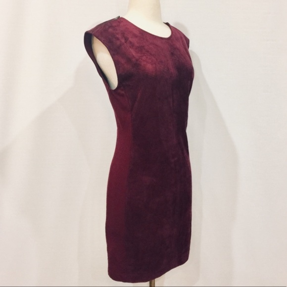 BCBGMaxAzria Maroon Cocktail Dress - Picture 1 of 4